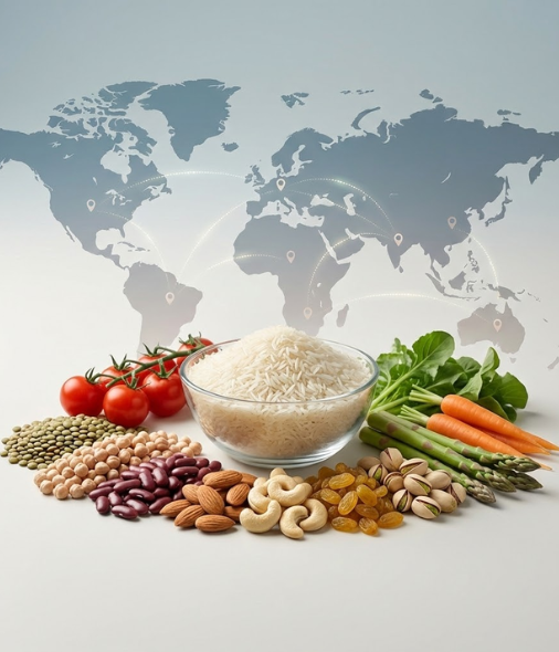 Variety of Dry Fruits and Pulses - Sarva Foods